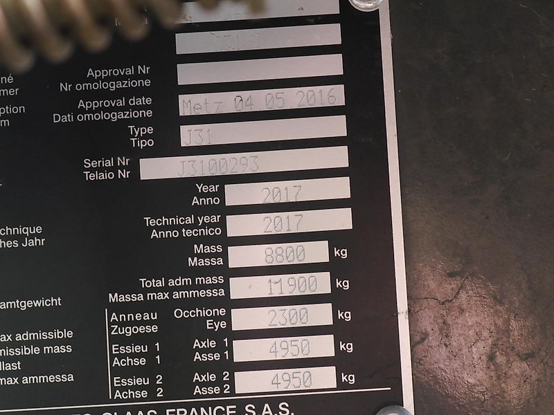 Claas Quadrant 5200 Finecut