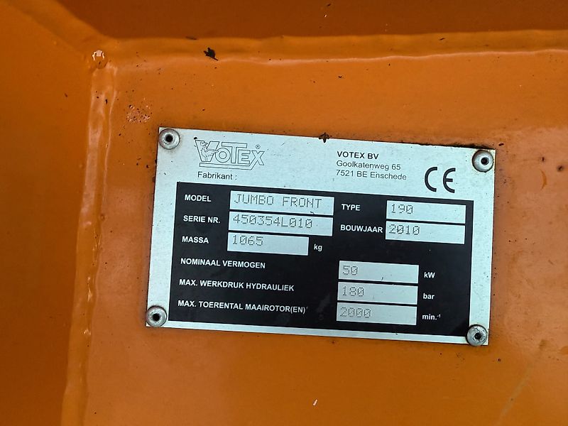 Votex Jumbo front 190